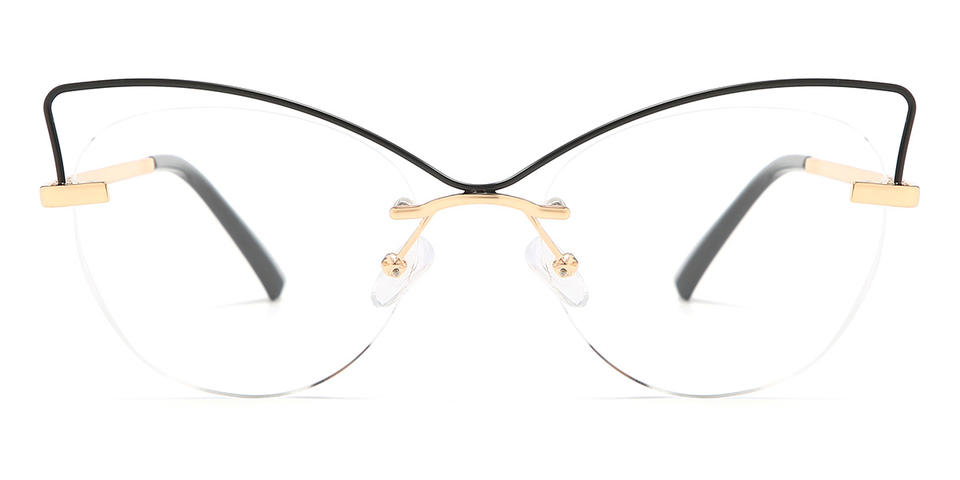 Black Shirley - Cat Eye Glasses