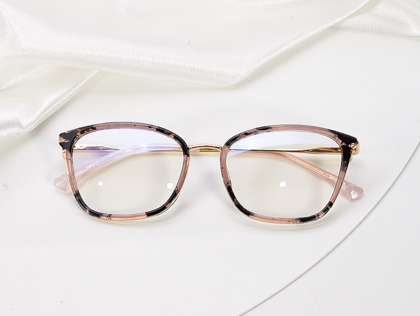 Eleanore - Rectangle Tortoiseshell Glasses For Women
