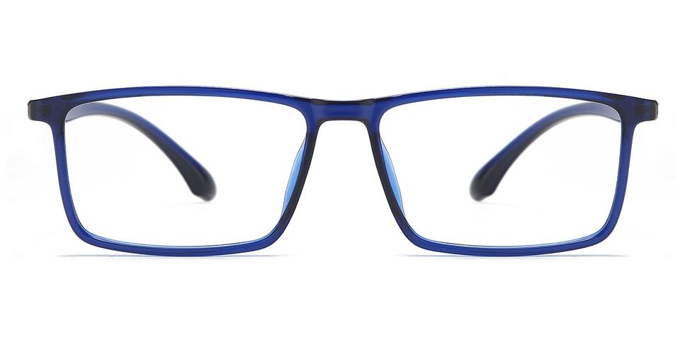 Blue Jordy - Rectangle Glasses