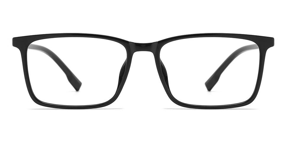 Black Serein - Rectangle Glasses