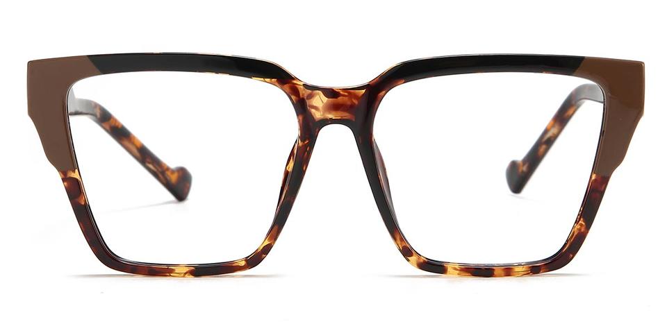 Brown Tortoiseshell Echo - Square Glasses