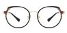 Black Coisini - Oval Glasses