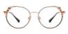 Clear Grey Coisini - Oval Glasses