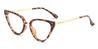 Brown Tortoiseshell Vaidurya - Cat Eye Glasses