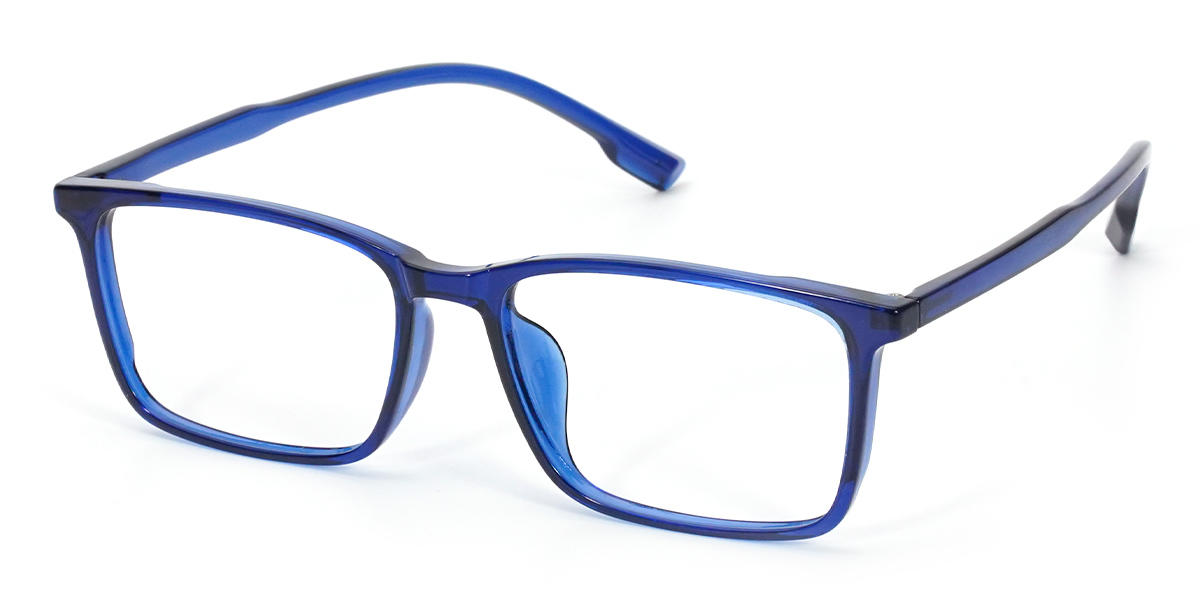 Blue Serein - Rectangle Glasses