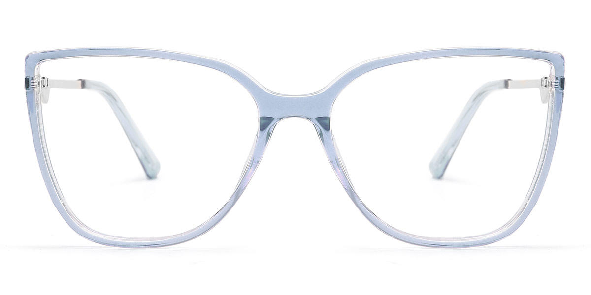 Light Blue Eghver - Square Glasses