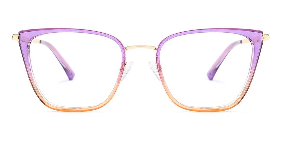 Purple Orange Ariella - Cat Eye Glasses
