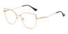 Gold Pink Amyra - Cat Eye Glasses