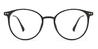 Black Enid - Oval Glasses