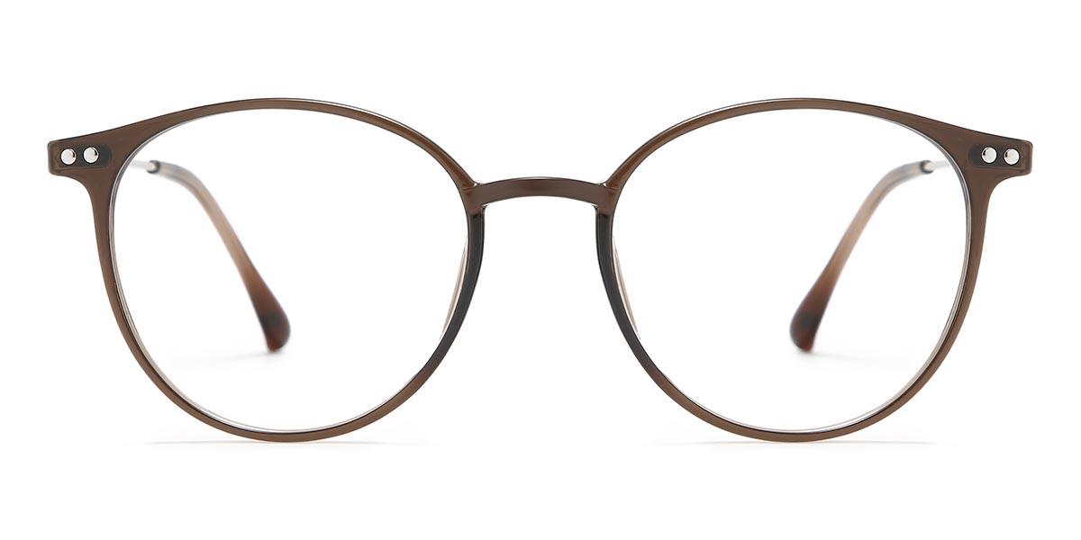 Brown Enid - Oval Glasses