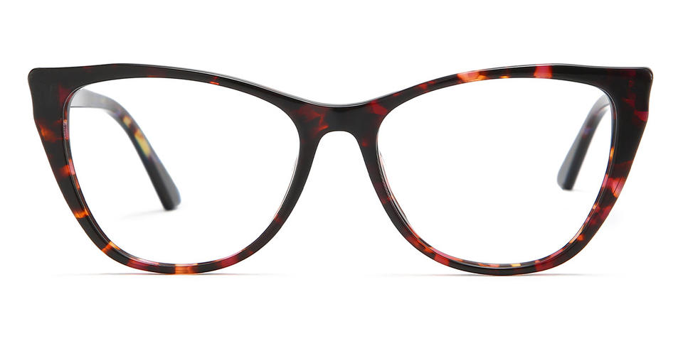 Red Spots Gemma - Cat Eye Glasses