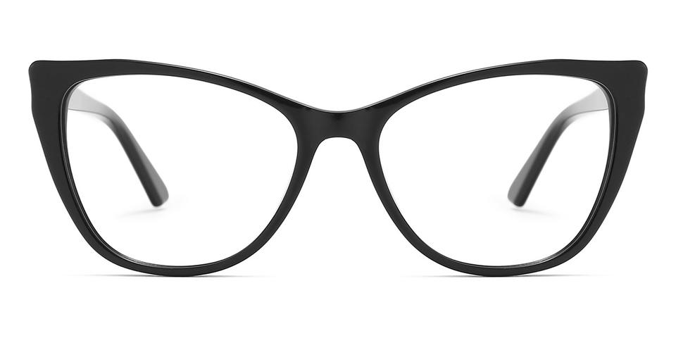 Black Gemma - Cat Eye Glasses