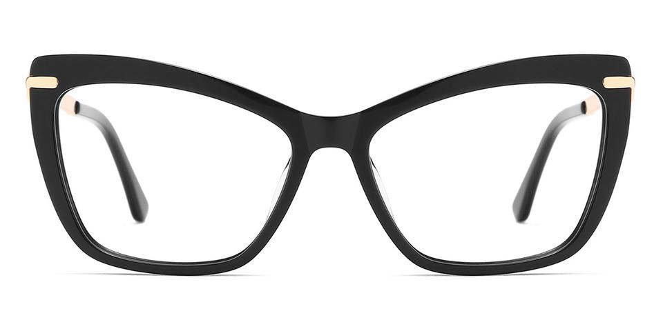 Black Harriet - Cat Eye Glasses
