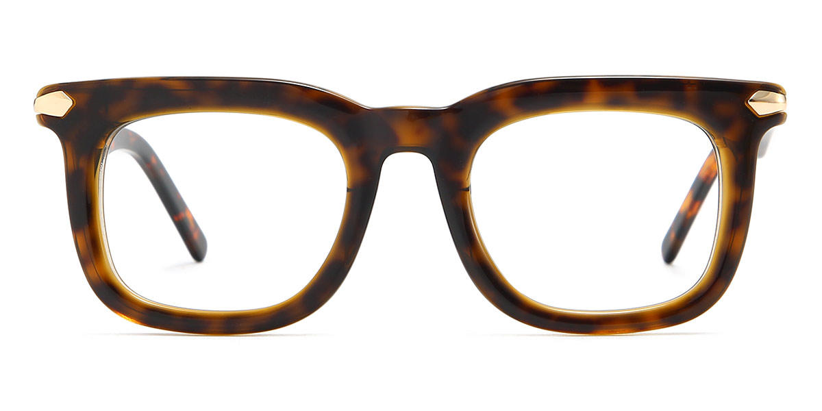 Tortoiseshell Darnell - Rectangle Glasses