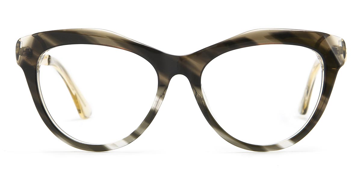 Janet - Cat Eye Tortoiseshell Glasses For Women
