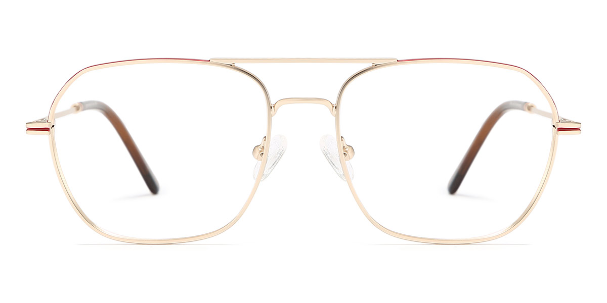 Gold Alvis - Aviator Glasses