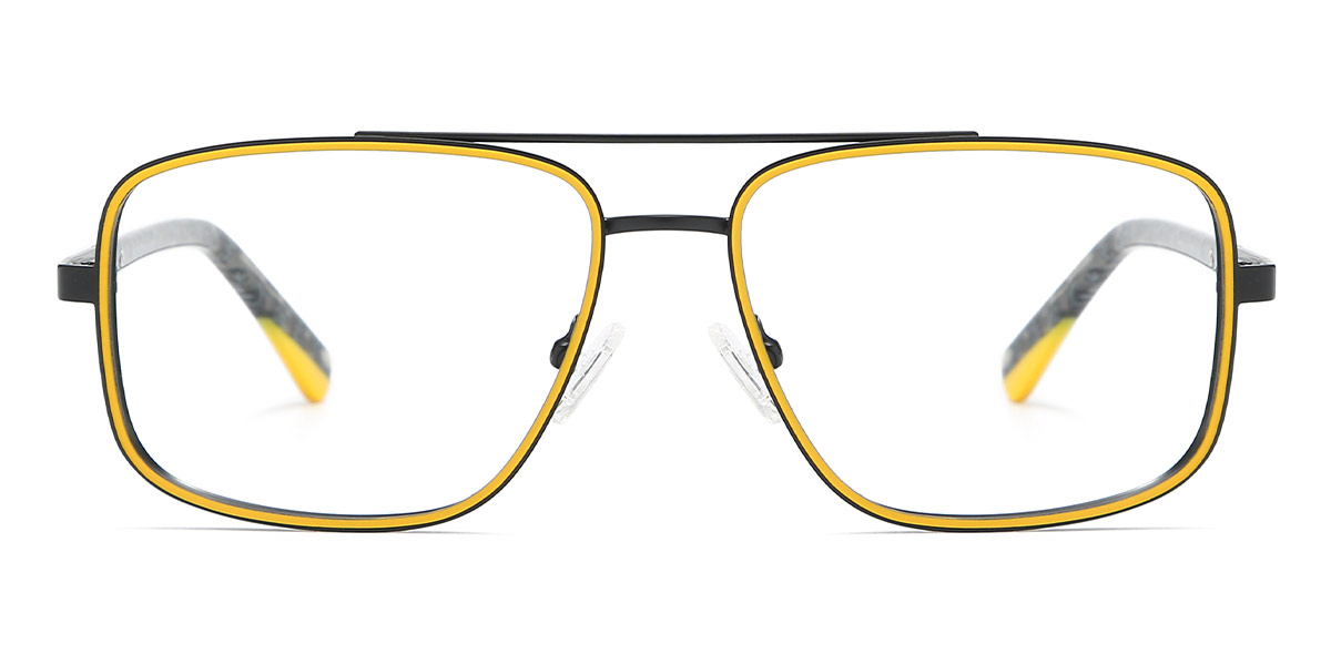 Yellow Barry - Aviator Glasses