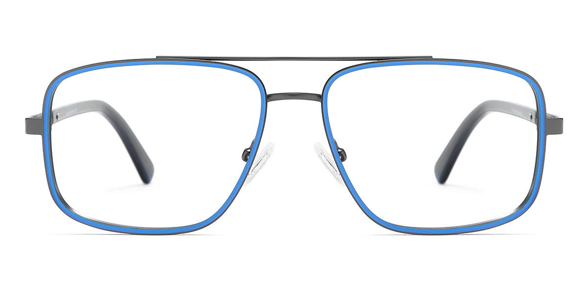 Light Blue Barry - Aviator Glasses