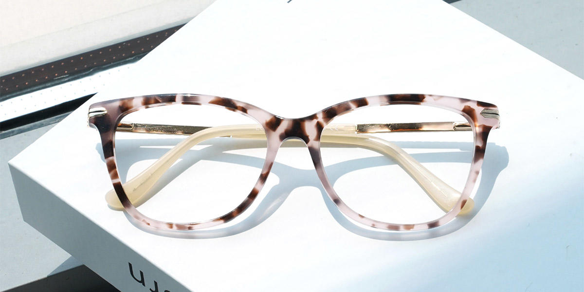 Ivory Tortoiseshell Anaya - Square Glasses