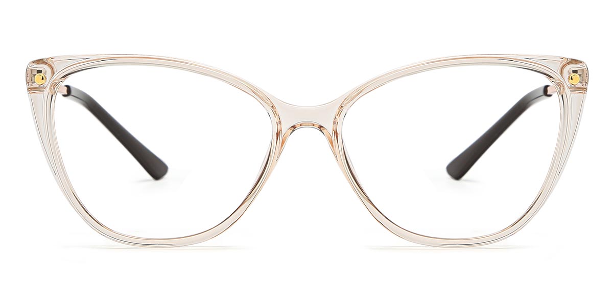 Champagne Celebrity - Cat Eye Glasses