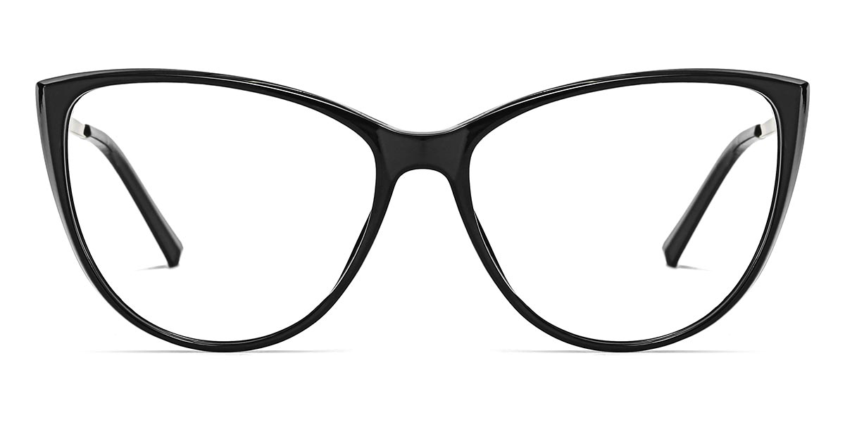 Black Caius - Cat Eye Glasses