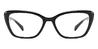 Black Hedy - Rectangle Glasses