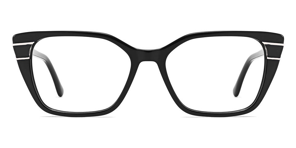 Black Betsy - Rectangle Glasses