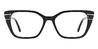 Black Betsy - Rectangle Glasses
