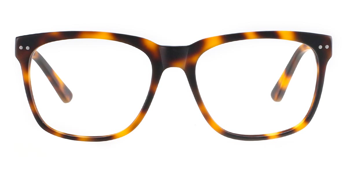 Tortoiseshell Griselda - Rectangle Glasses