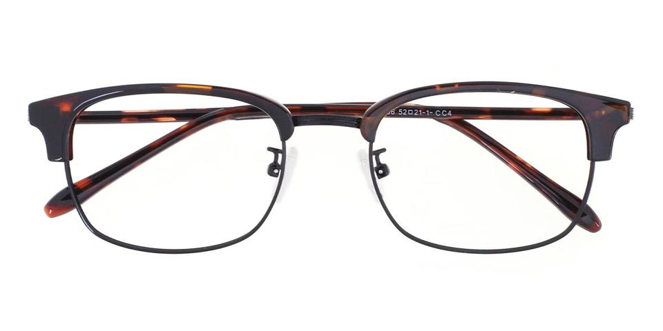 Tortoiseshell Steward - Rectangle Glasses