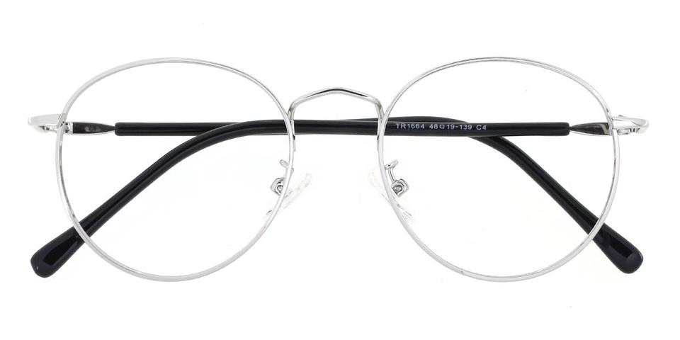 Silver Saxon - Oval Glasses