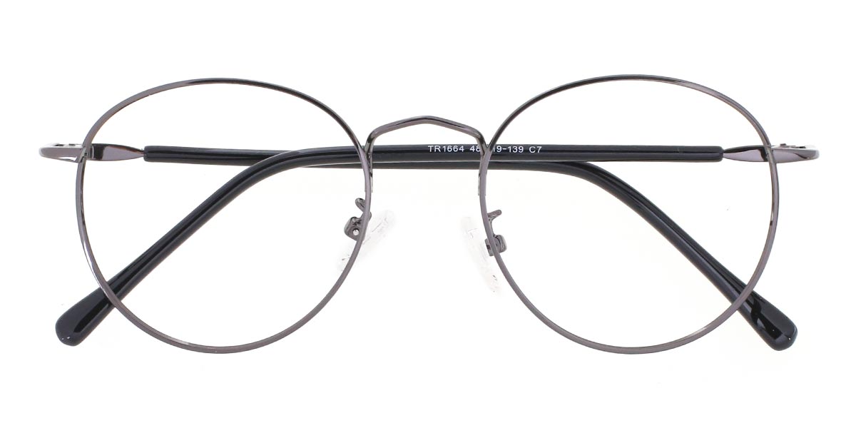 Black Saxon - Oval Glasses