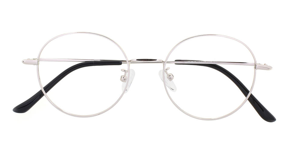 Silver Renata - Oval Glasses