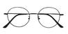 Black Renata - Oval Glasses