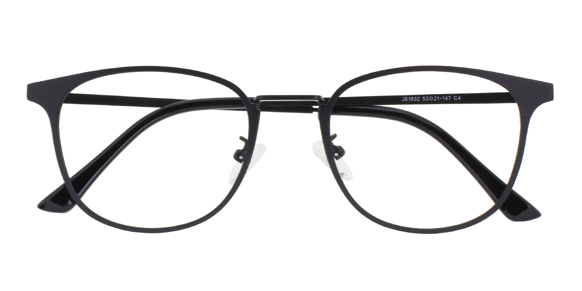 Black Moira - Rectangle Glasses