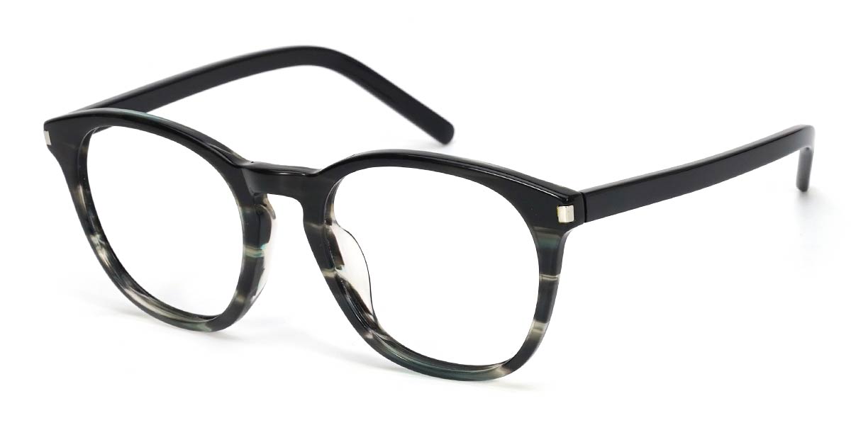 Black Tortoiseshell Irma - Square Glasses