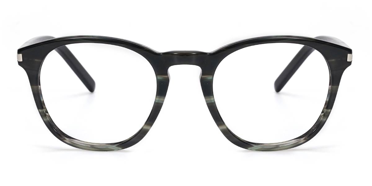 Black Tortoiseshell Irma - Square Glasses