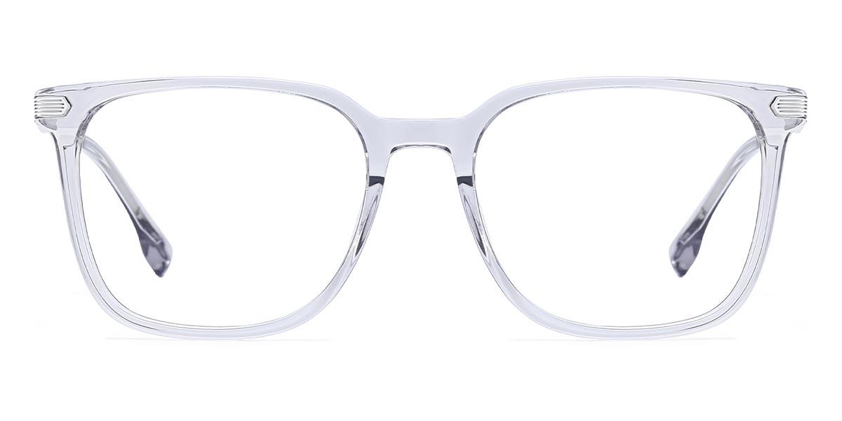 Light Blue Frederica - Rectangle Glasses