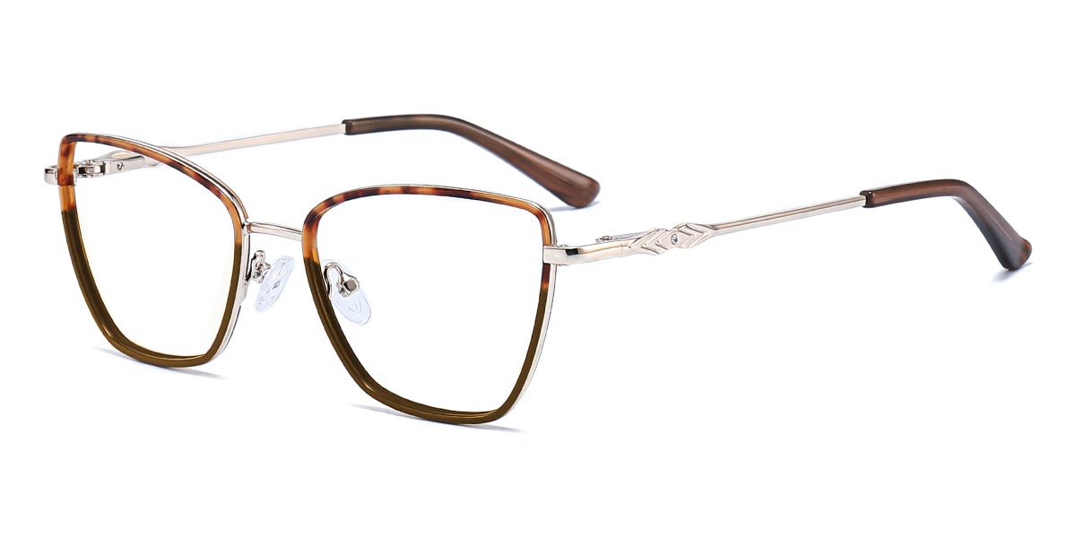 Braun Schildpatt Genevieve - Cat Eye Glasses