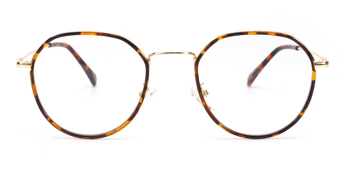 Eudora Oval Tortoiseshell Glasses For Men And Women