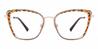Grey Tortoiseshell Gladys - Cat Eye Glasses