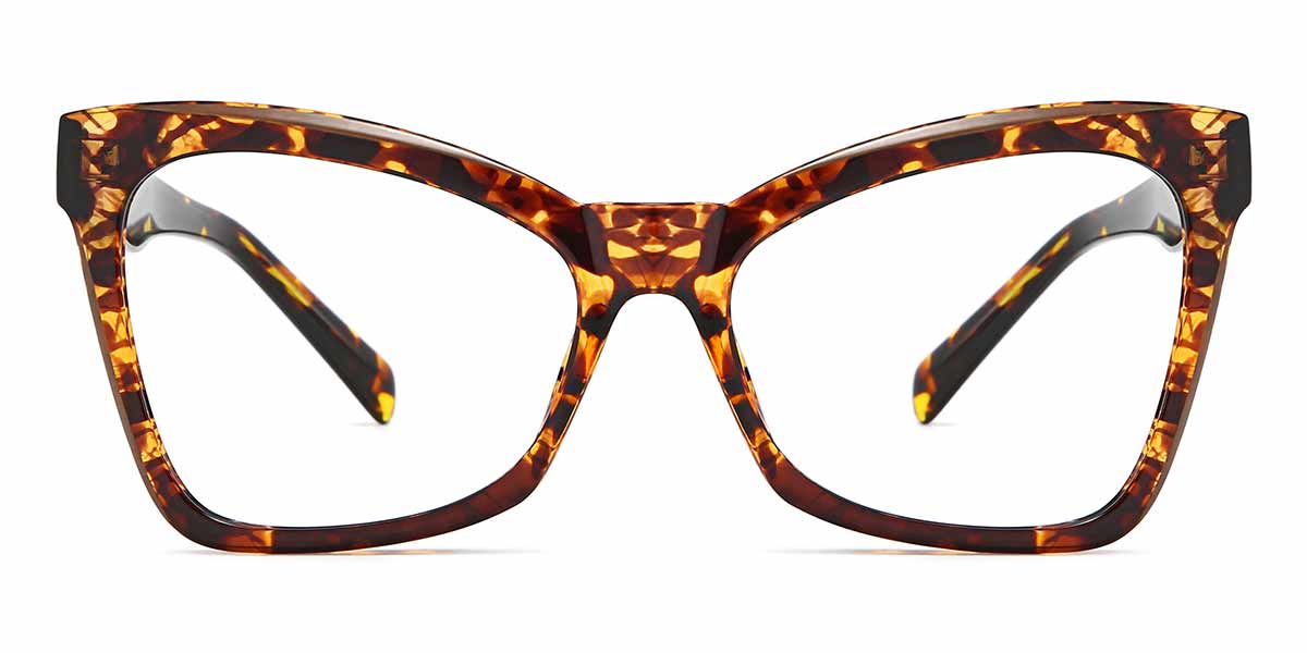 Erica - Square Tortoiseshell Glasses For Women