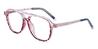 Pink Pink Tortoiseshell Doreen - Aviator Glasses
