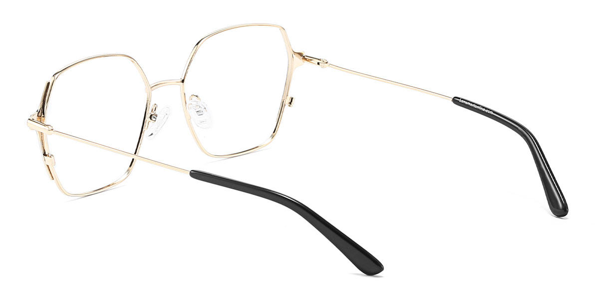 Black Dinah - Rectangle Glasses
