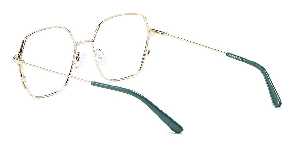 Green Dinah - Rectangle Glasses