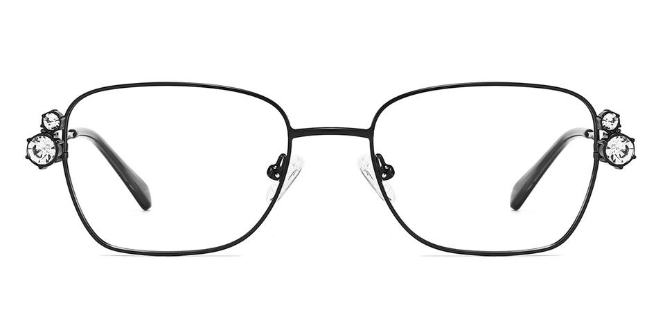 Black Beryl - Rectangle Glasses