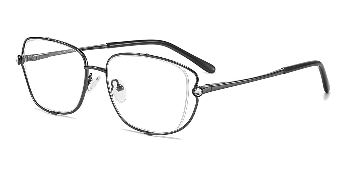 Gun Eartha - Rectangle Glasses
