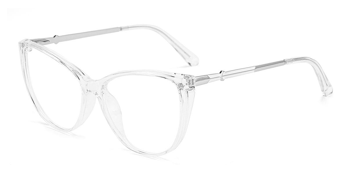 Clear Caius - Cat Eye Glasses