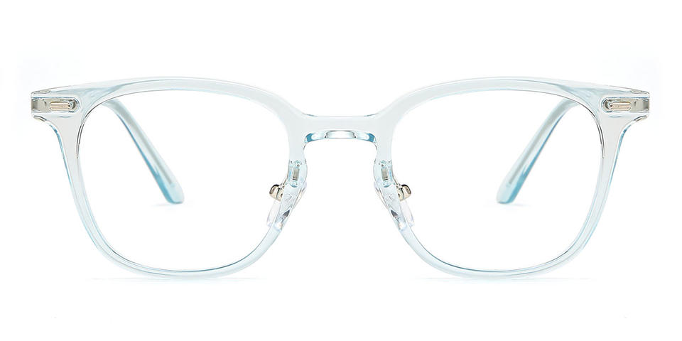 Light Blue Elly - Square Glasses