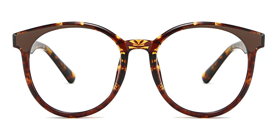 Ash Brown Tortoiseshell Kojo - Round Glasses
